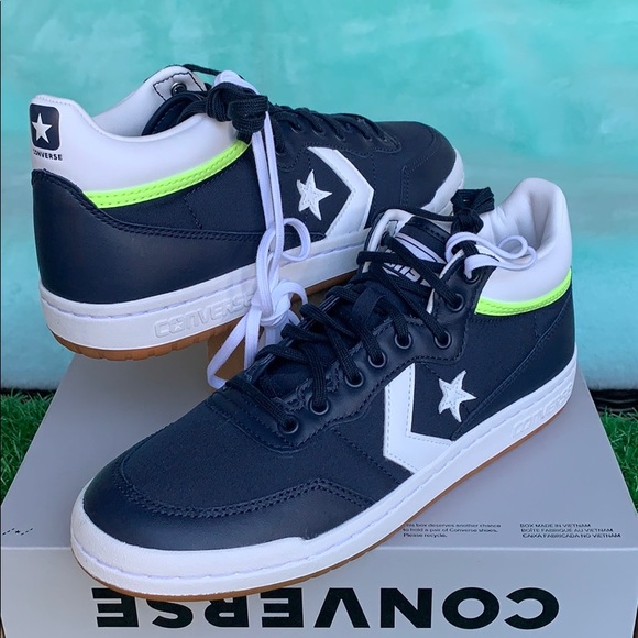 CONVERSE FASTBREAK PRO MID OBSIDIAN/WHITE/ MENS - Picture 6 of 16